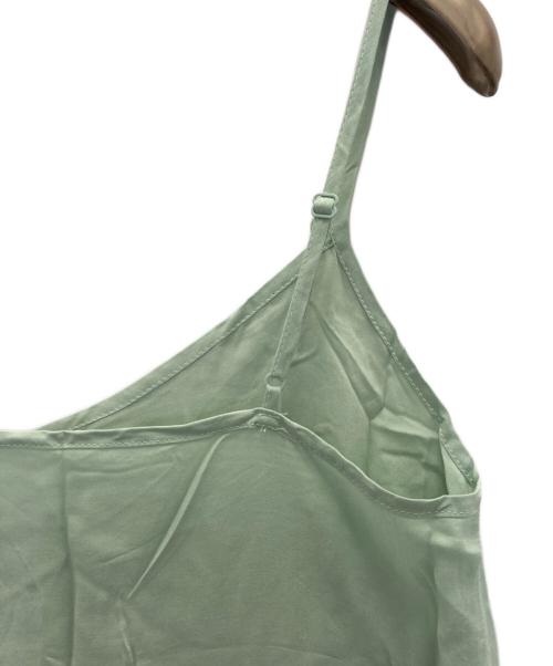 FRAY ID（フレイ アイディー）FRAY ID (フレイ アイディー) ワッシャーティアードワンピース グリーン サイズ:Sの古着・服飾アイテム