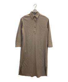 theory luxe（セオリーリュクス）の古着「LT Flannel Carolie」｜ベージュ