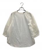 theory luxeセオリーリュクス）の古着「異素材コンビプルオーバー」｜ホワイト