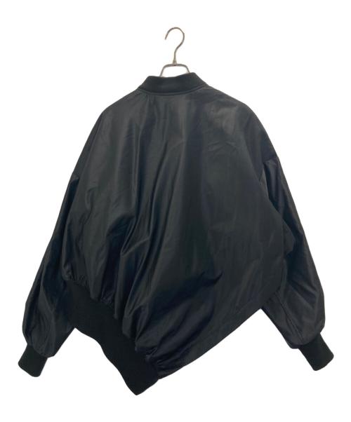 REGULATION Yohji Yamamoto（レギュレーションヨウジヤマモト）REGULATION Yohji Yamamoto (レギュレーションヨウジヤマモト) 段違いボンバージャケット ネイビー サイズ:2の古着・服飾アイテム