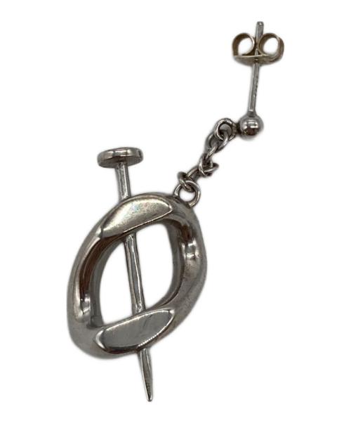 GROUND Y（グラウンドワイ）GROUND Y (グラウンドワイ) KUGISAKI'S NAIL SILVER EAR PIERCING シルバーの古着・服飾アイテム