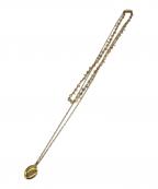 sacaiサカイ）の古着「ロケットペンダントチェーンネックレス」｜ゴールド