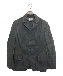 eYe COMME des GARCONS JUNYAWATANABE MAN（アイ コム デ ギャルソン ジュンヤ ワタナベ マン）の古着「綿ナイロンオックス 製品染めジャケット」｜ブラック