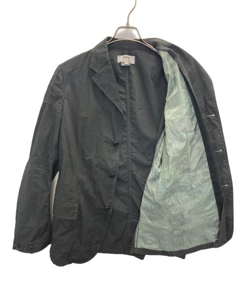 eYe COMME des GARCONS JUNYAWATANABE MAN（アイ コム デ ギャルソン ジュンヤ ワタナベ マン）eYe COMME des GARCONS JUNYAWATANABE MAN (アイ コム デ ギャルソン ジュンヤ ワタナベ マン) 綿ナイロンオックス 製品染めジャケット ブラック サイズ:Sの古着・服飾アイテム