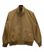 SOUTHWICKサウスウィック）の古着「T/C ハリントンジャケット」｜ベージュ