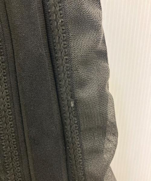 CELFORD（セルフォード）CELFORD (セルフォード) シアーミックスニットワンピース ホワイト×ブラック サイズ:36の古着・服飾アイテム