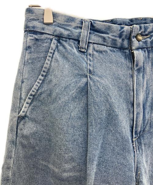 JOURNAL STANDARD relume（ジャーナルスタンダード レリューム）JOURNAL STANDARD relume (ジャーナルスタンダード レリューム) ワイドデニムパンツ ブルー サイズ:Sの古着・服飾アイテム