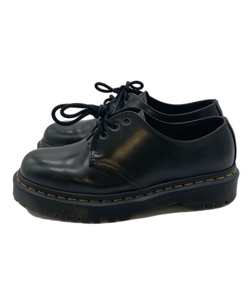 Dr.Martens（ドクターマーチン）Dr.Martens (ドクターマーチン) 3ホールシューズ ブラック サイズ:39の古着・服飾アイテム