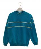 adidasアディダス）の古着「クルーネックスウェット」｜ブルー
