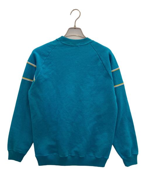 adidas（アディダス）adidas (アディダス) クルーネックスウェット ブルー サイズ:Mの古着・服飾アイテム