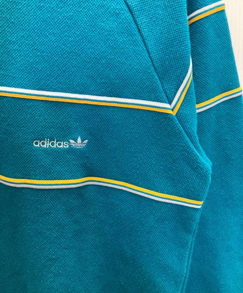 adidas（アディダス）adidas (アディダス) クルーネックスウェット ブルー サイズ:Mの古着・服飾アイテム