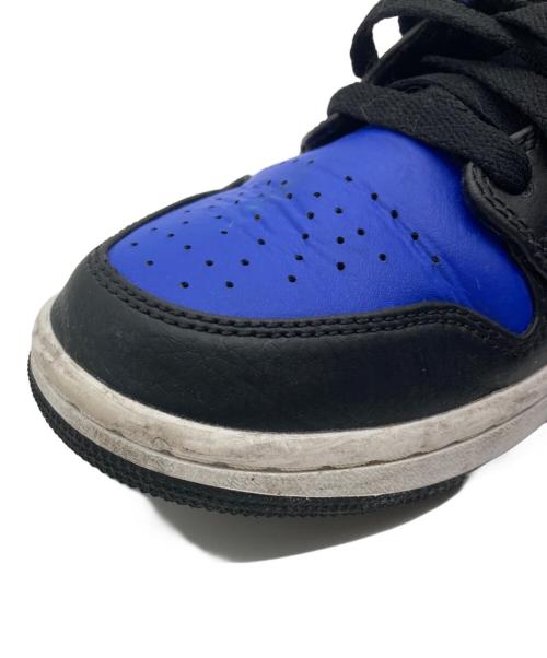 NIKE（ナイキ）NIKE (ナイキ) AIR JORDAN 1 MID ブルー サイズ:SIZE25cmの古着・服飾アイテム