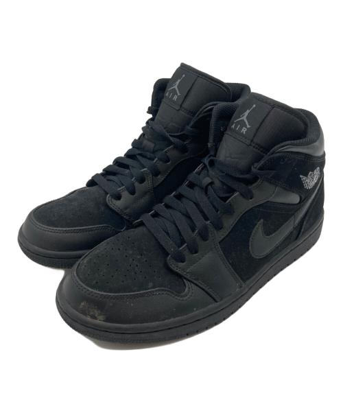NIKE（ナイキ）NIKE (ナイキ) Air Jordan 1 Mid ブラック サイズ:26cmの古着・服飾アイテム
