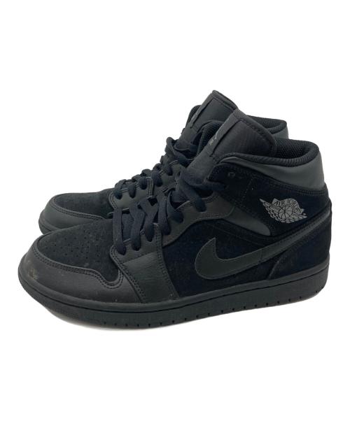 NIKE（ナイキ）NIKE (ナイキ) Air Jordan 1 Mid ブラック サイズ:26cmの古着・服飾アイテム