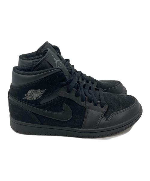 NIKE（ナイキ）NIKE (ナイキ) Air Jordan 1 Mid ブラック サイズ:26cmの古着・服飾アイテム