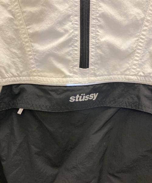 stussy（ステューシー）stussy (ステューシー) Reflective Sports Pullover アイボリー サイズ:XLの古着・服飾アイテム