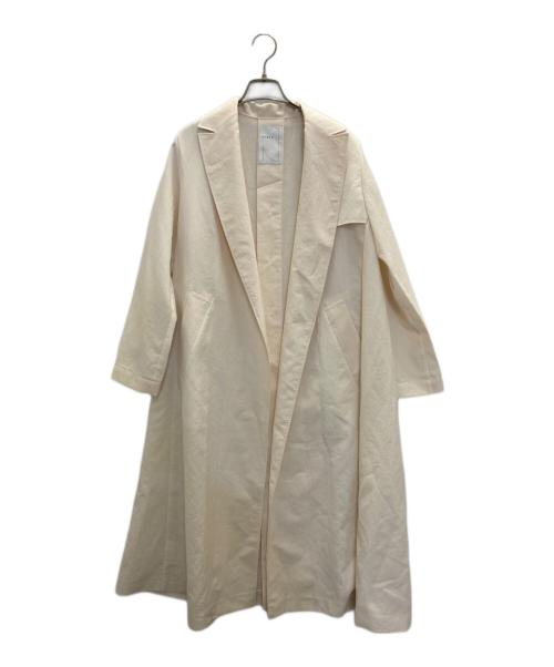 Noble（ノーブル）Noble (ノーブル) ライトフルクロスチェスターAラインコート アイボリー サイズ:表記無しの古着・服飾アイテム