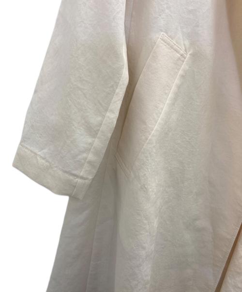 Noble（ノーブル）Noble (ノーブル) ライトフルクロスチェスターAラインコート アイボリー サイズ:表記無しの古着・服飾アイテム