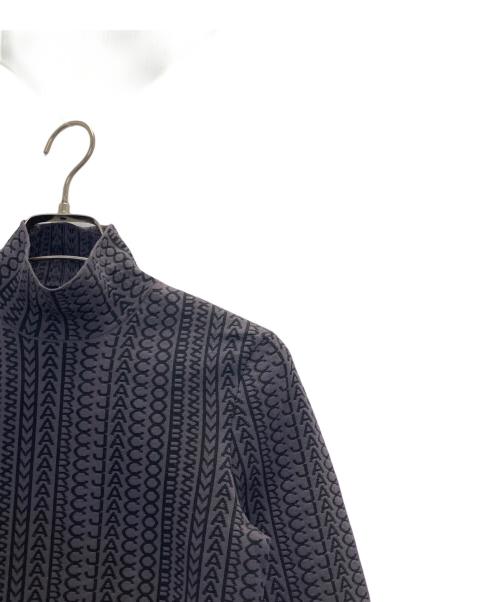MARC JACOBS（マークジェイコブズ）MARC JACOBS (マーク ジェイコブス) リピートロゴハイネックニット チャコールグレー サイズ:XSの古着・服飾アイテム