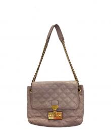 MARC JACOBS（マークジェイコブズ）の古着「レザーチェーンショルダーバッグ」｜ピンク