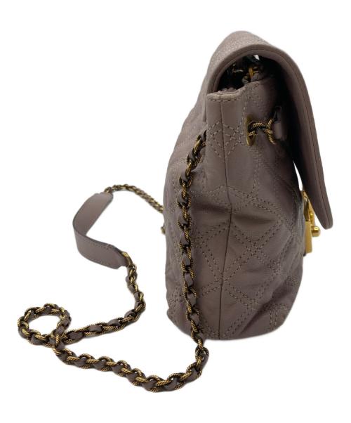 MARC JACOBS（マークジェイコブズ）MARC JACOBS (マーク ジェイコブス) レザーチェーンショルダーバッグ ピンクの古着・服飾アイテム