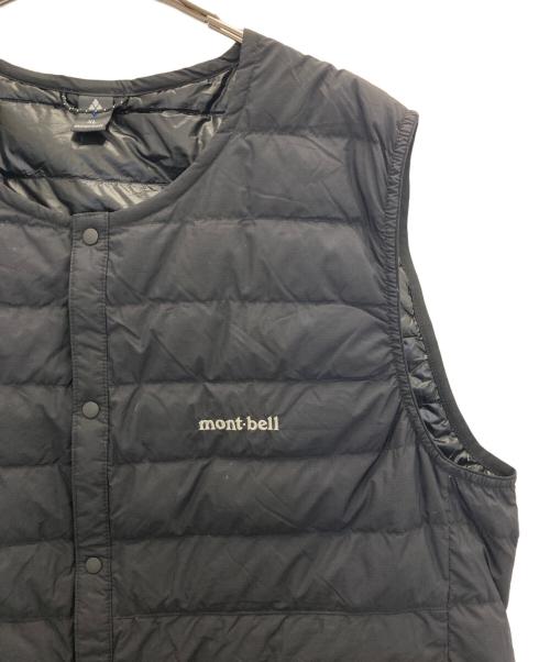 mont-bell（モンベル）mont-bell (モンベル) Superior Down Round Neck Vest ブラック サイズ:XLの古着・服飾アイテム