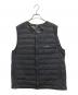 mont-bell（モンベル）の古着「Superior Down Round Neck Vest」｜ブラック