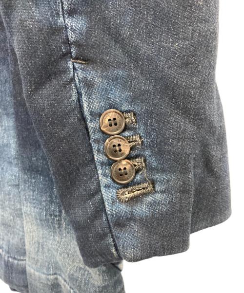 1piu1uguale3（ウノピュウノウグァーレトレ）1piu1uguale3 (ウノピュウノウグァーレトレ) INDIGO NEW WAVE JACKET インディゴ サイズ:Ⅴの古着・服飾アイテム