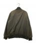 stussy (ステューシー) ロゴ刺繍フライトジャケット オリーブ サイズ:M：10000円