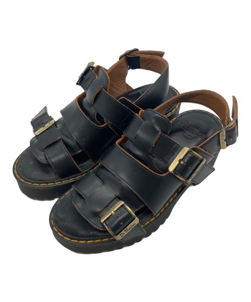 Dr.Martens（ドクターマーチン）Dr.Martens (ドクターマーチン) ストラップサンダル ブラック サイズ:SIZE22cmの古着・服飾アイテム