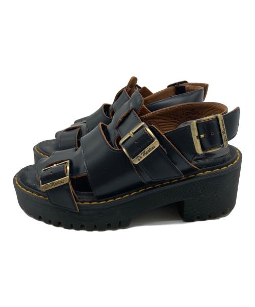 Dr.Martens（ドクターマーチン）Dr.Martens (ドクターマーチン) ストラップサンダル ブラック サイズ:SIZE22cmの古着・服飾アイテム