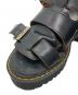 中古・古着 Dr.Martens (ドクターマーチン) ストラップサンダル ブラック サイズ:SIZE22cm：3000円