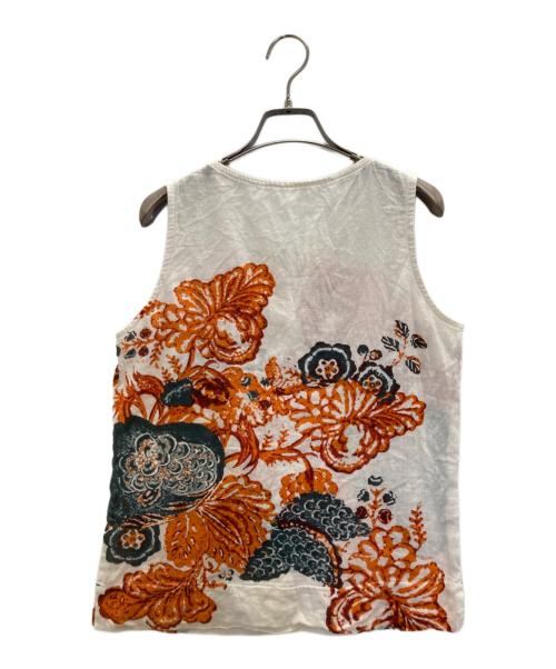 Pal'las Palace（パラスパレス）Pal'las Palace (パラスパレス) ノースリーブブラウス ベージュ サイズ:Lの古着・服飾アイテム