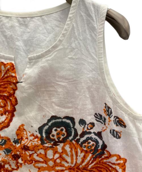 Pal'las Palace（パラスパレス）Pal'las Palace (パラスパレス) ノースリーブブラウス ベージュ サイズ:Lの古着・服飾アイテム