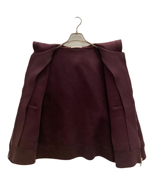 BEAUTY&YOUTH（ビューティーアンドユース）BEAUTY&YOUTH (ビューティーアンドユース) フロントジップ フーディーパーカー パープル サイズ:Sの古着・服飾アイテム