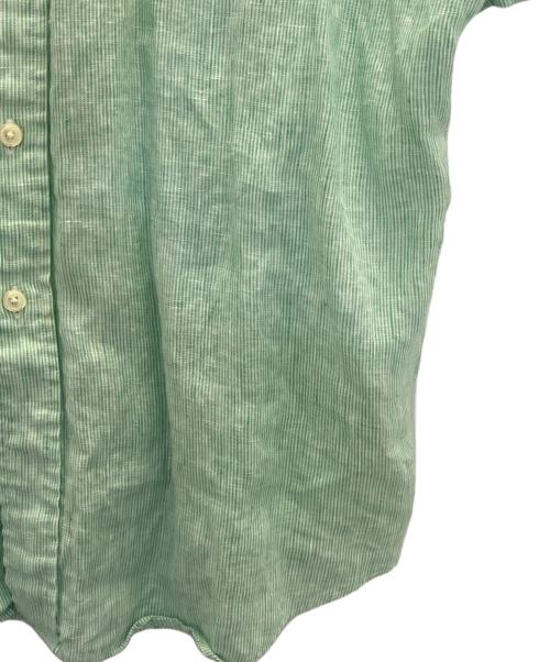 BROOKS BROTHERS（ブルックスブラザーズ）BROOKS BROTHERS (ブルックスブラザーズ) LINEN S/S B.D. グリーン サイズ:XLの古着・服飾アイテム