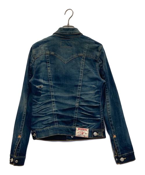 TRUE RELIGION（トゥルー レリジョン）TRUE RELIGION (トゥルー レリジョン) DENIM JIMMY JKT インディゴ サイズ:Sの古着・服飾アイテム