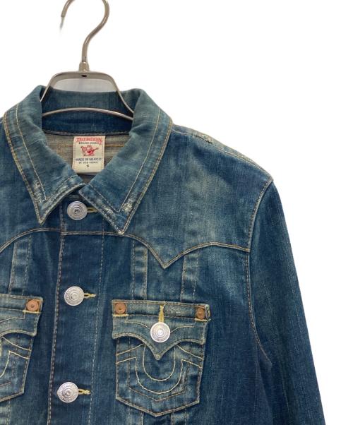 TRUE RELIGION（トゥルー レリジョン）TRUE RELIGION (トゥルー レリジョン) DENIM JIMMY JKT インディゴ サイズ:Sの古着・服飾アイテム
