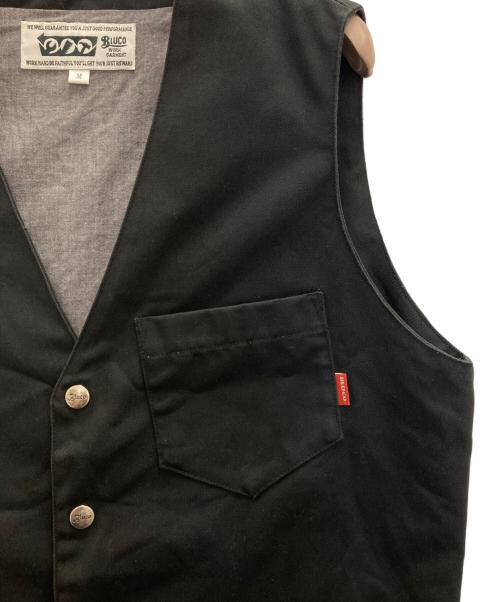 BLUCO WORK GARMENT（ブルコ ワーク ガーメント）BLUCO WORK GARMENT (ブルコ ワーク ガーメント) ワークベスト ブラック サイズ:Ⅿの古着・服飾アイテム