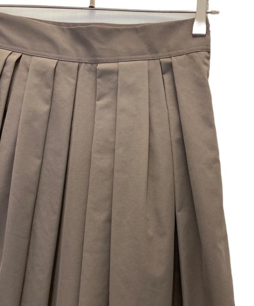 BALLSEY（ボールジィ）BALLSEY (ボールジィ) タスランツイル タック ボリューム スカート グレー サイズ:Sの古着・服飾アイテム