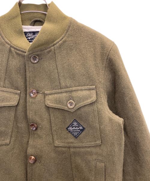 NEIGHBORHOOD（ネイバーフッド）NEIGHBORHOOD (ネイバーフッド) ROUGE/WE-JKT グリーン サイズ:Sの古着・服飾アイテム