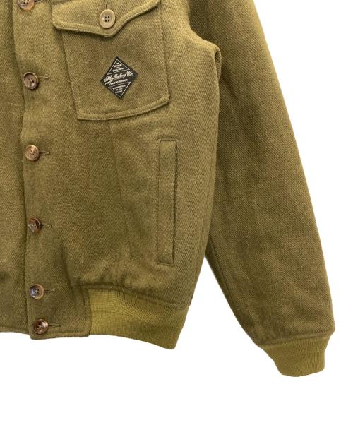 NEIGHBORHOOD（ネイバーフッド）NEIGHBORHOOD (ネイバーフッド) ROUGE/WE-JKT グリーン サイズ:Sの古着・服飾アイテム