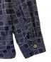 中古・古着 UNITED ARROWS (ユナイテッドアローズ) 小紋柄O/Cシャツ ネイビー サイズ:XL：4000円