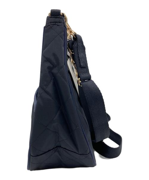 LeSportsac（レスポートサック）LeSportsac (レスポートサック) CHAIN N/S CONV HOBOディープシーブルーキルト ネイビーの古着・服飾アイテム