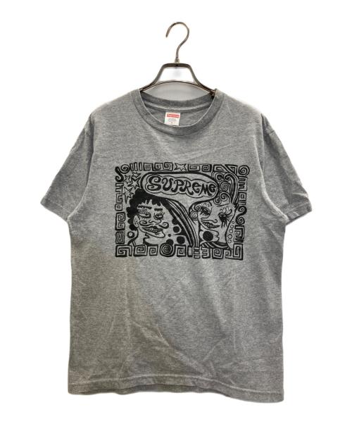 SUPREME（シュプリーム）SUPREME (シュプリーム) Faces Tee グレー サイズ:Sの古着・服飾アイテム