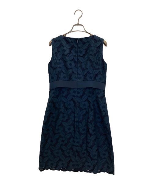 M'S GRACY（エムズグレイシー）M'S GRACY (エムズグレイシー) レースＮ/Ｓワンピース ネイビー サイズ:38の古着・服飾アイテム