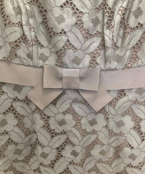 M'S GRACY（エムズグレイシー）M'S GRACY (エムズグレイシー) レースＮ/Ｓワンピース ネイビー サイズ:38の古着・服飾アイテム