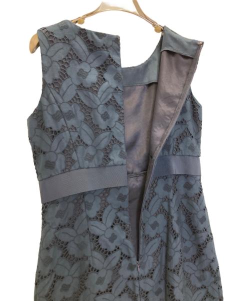 M'S GRACY（エムズグレイシー）M'S GRACY (エムズグレイシー) レースＮ/Ｓワンピース ネイビー サイズ:38の古着・服飾アイテム