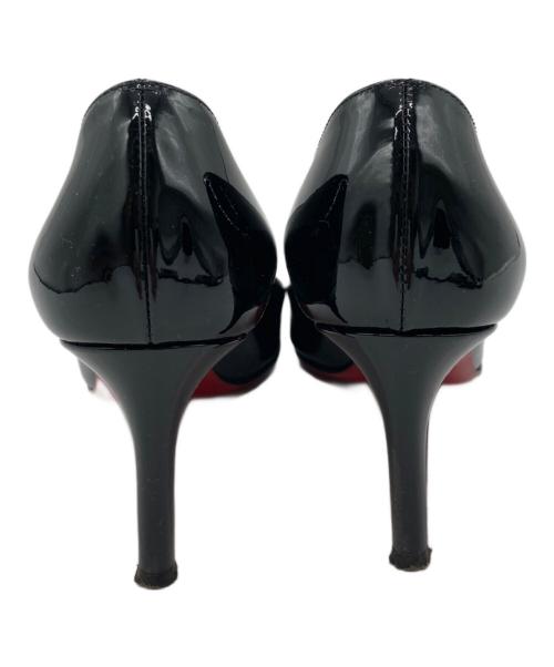 Christian Louboutin（クリスチャン・ルブタン）Christian Louboutin (クリスチャン・ルブタン) simple pump patent calf ブラック サイズ:23の古着・服飾アイテム