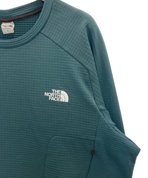 THE NORTH FACE（ザ ノース フェイス）THE NORTH FACE (ザ ノース フェイス) サーマルバーサグリッドクルー グリーン サイズ:XLの古着・服飾アイテム